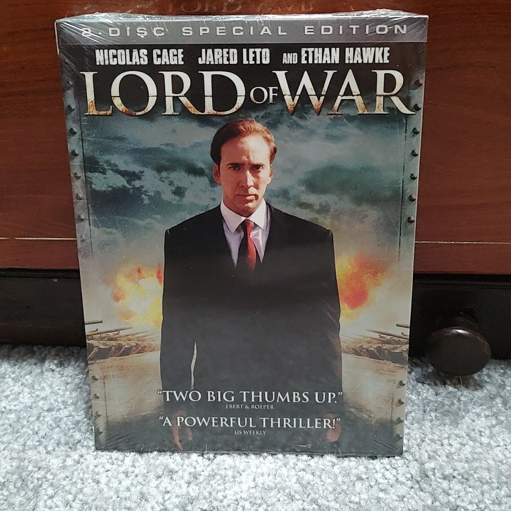 Lord of War 2 disc special edition DVD Nicolas Cage Jared Leto Ethan Hawke NEW